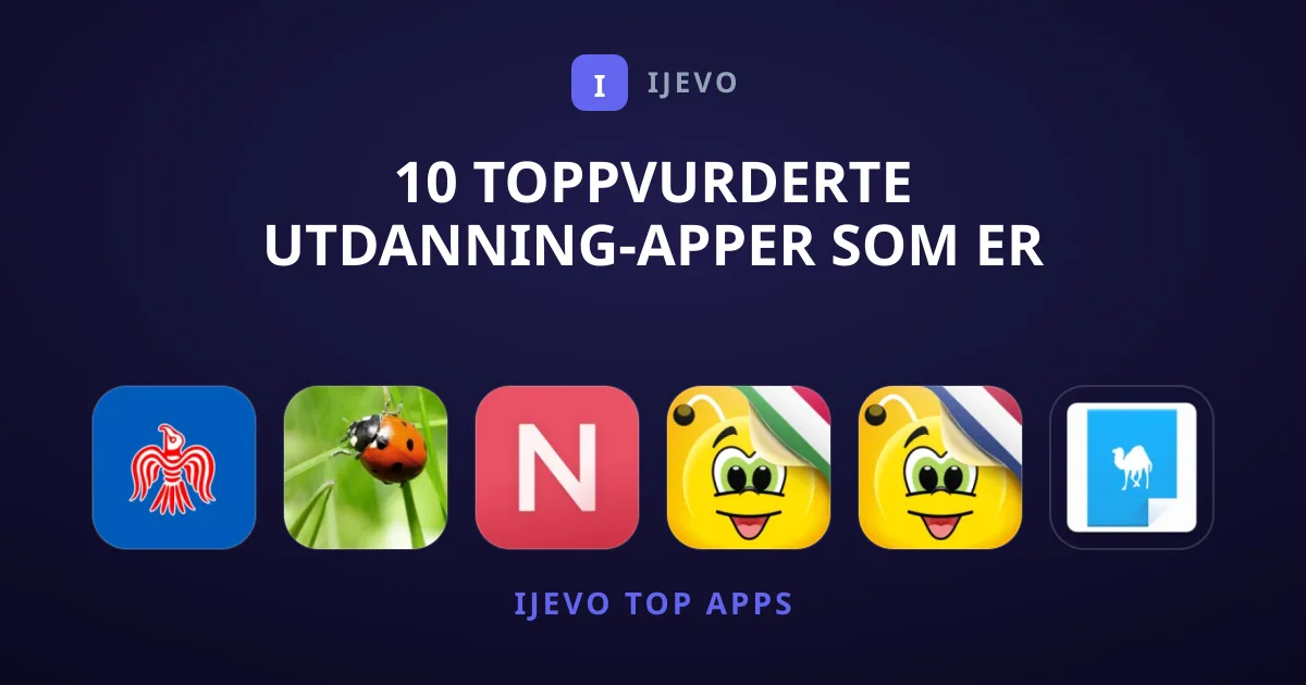 10 Toppvurderte Utdanning-apper Som Er Verdt Å Sjekke Ut